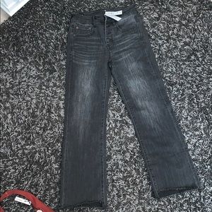 American Eagle Black Cropped Jeans